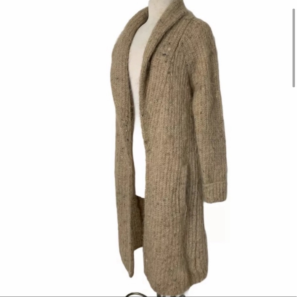 Intermix Mohair Alpaca Wool Blend Cardigan
